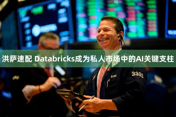 洪萨速配 Databricks成为私人市场中的AI关键支柱