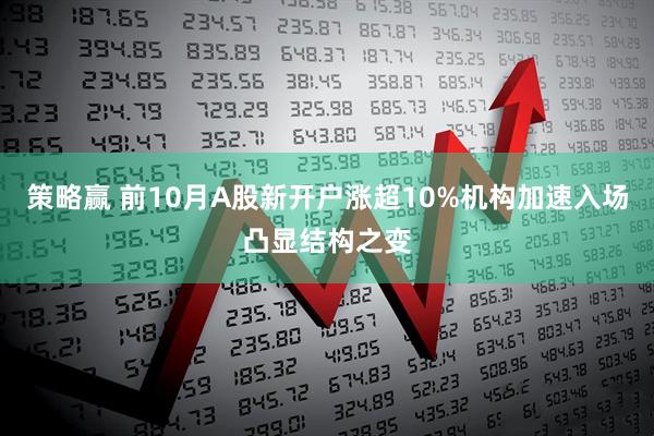 策略赢 前10月A股新开户涨超10%机构加速入场凸显结构之变