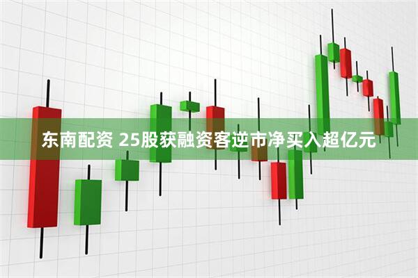 东南配资 25股获融资客逆市净买入超亿元